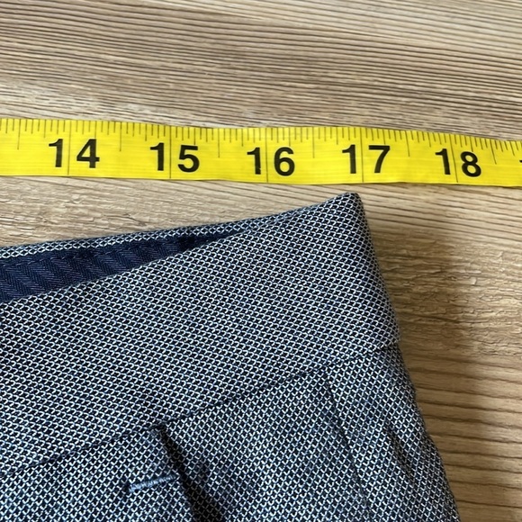Express Men’s Photographer pant Size 33 X 30 Blue Micro checked Business Office - Picture 6 of 9